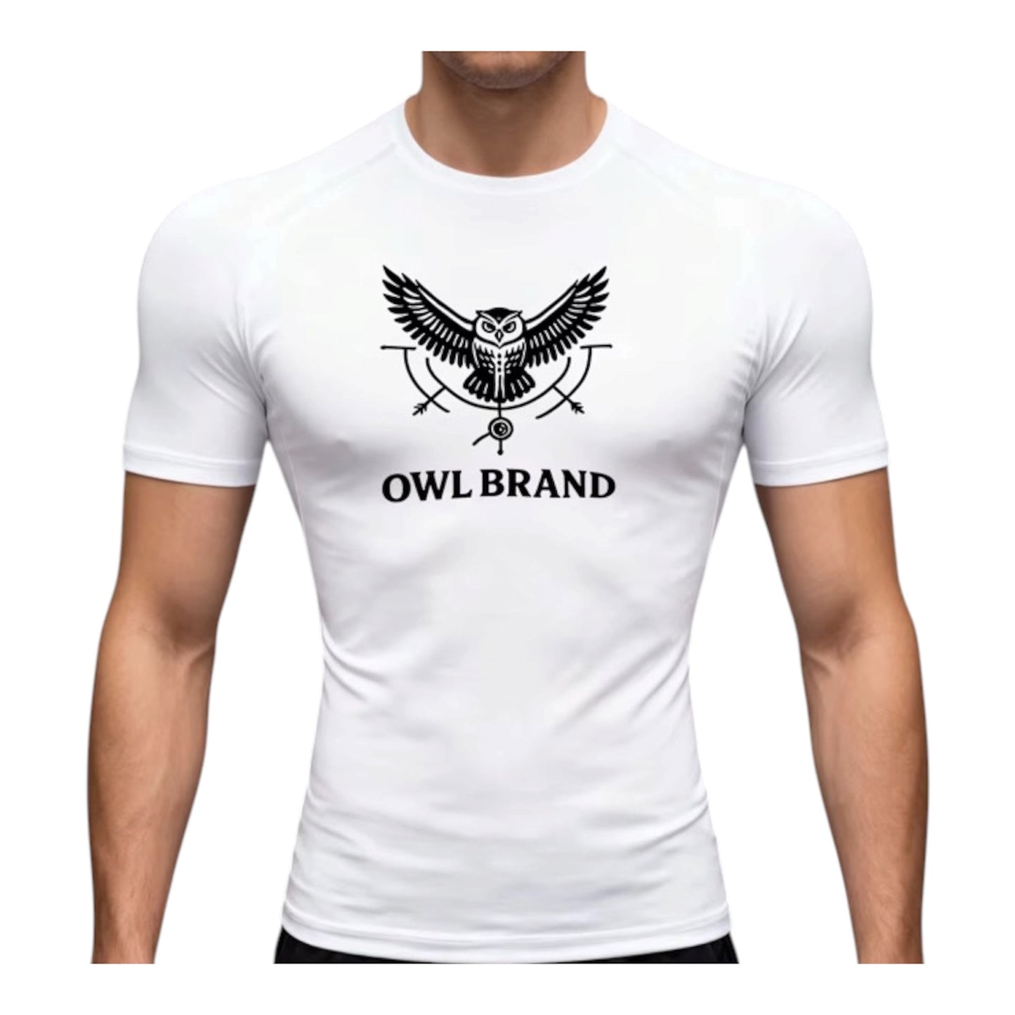 OWL Brand Performance Shirt weiß
