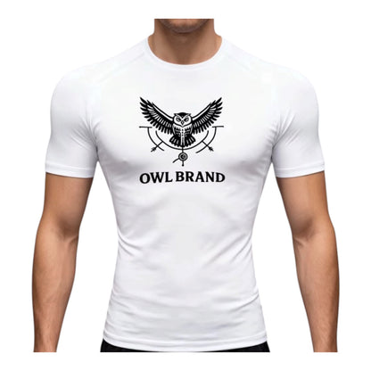 OWL Brand Performance Shirt weiß