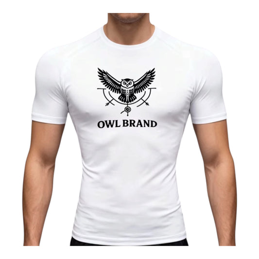OWL Brand Performance Shirt weiß
