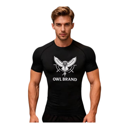 OWL Brand Performance Shirt weiß