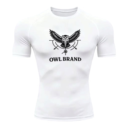 OWL Brand Performance Shirt weiß