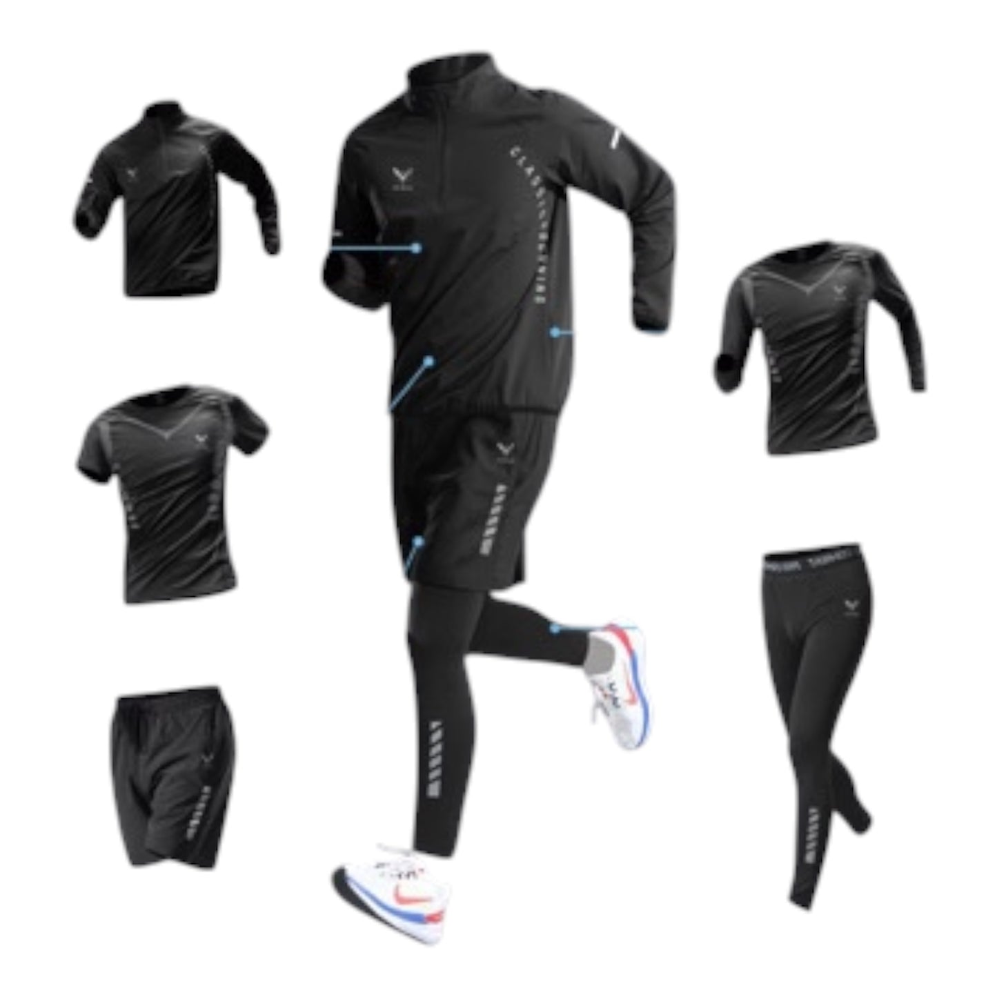OWL BRAND 5-teiliger Sportanzug