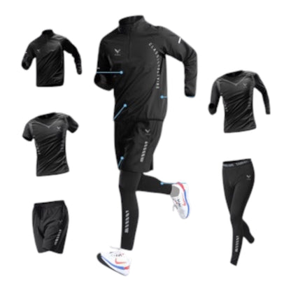 OWL BRAND 5-teiliger Sportanzug