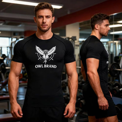 OWL Brand Performance Shirt weiß