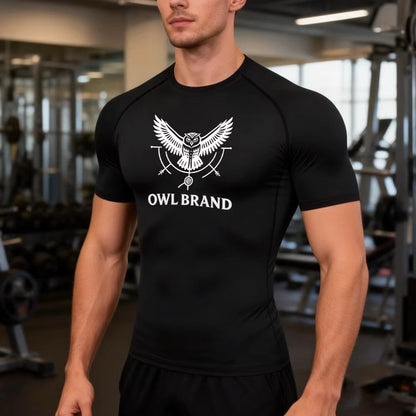 OWL Brand Performance Shirt weiß