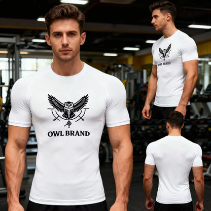 OWL Brand Performance Shirt weiß